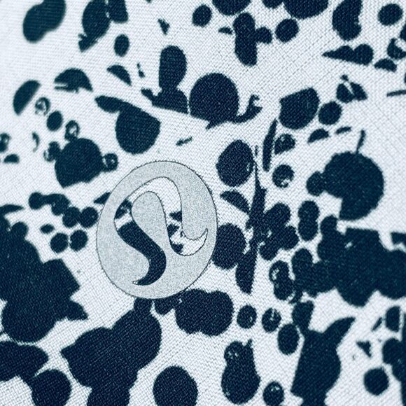 ~ Lululemon 10 Pace Rival Skirt Tennis Pickleball WITHOUT SHORTS Black White - Picture 3 of 16